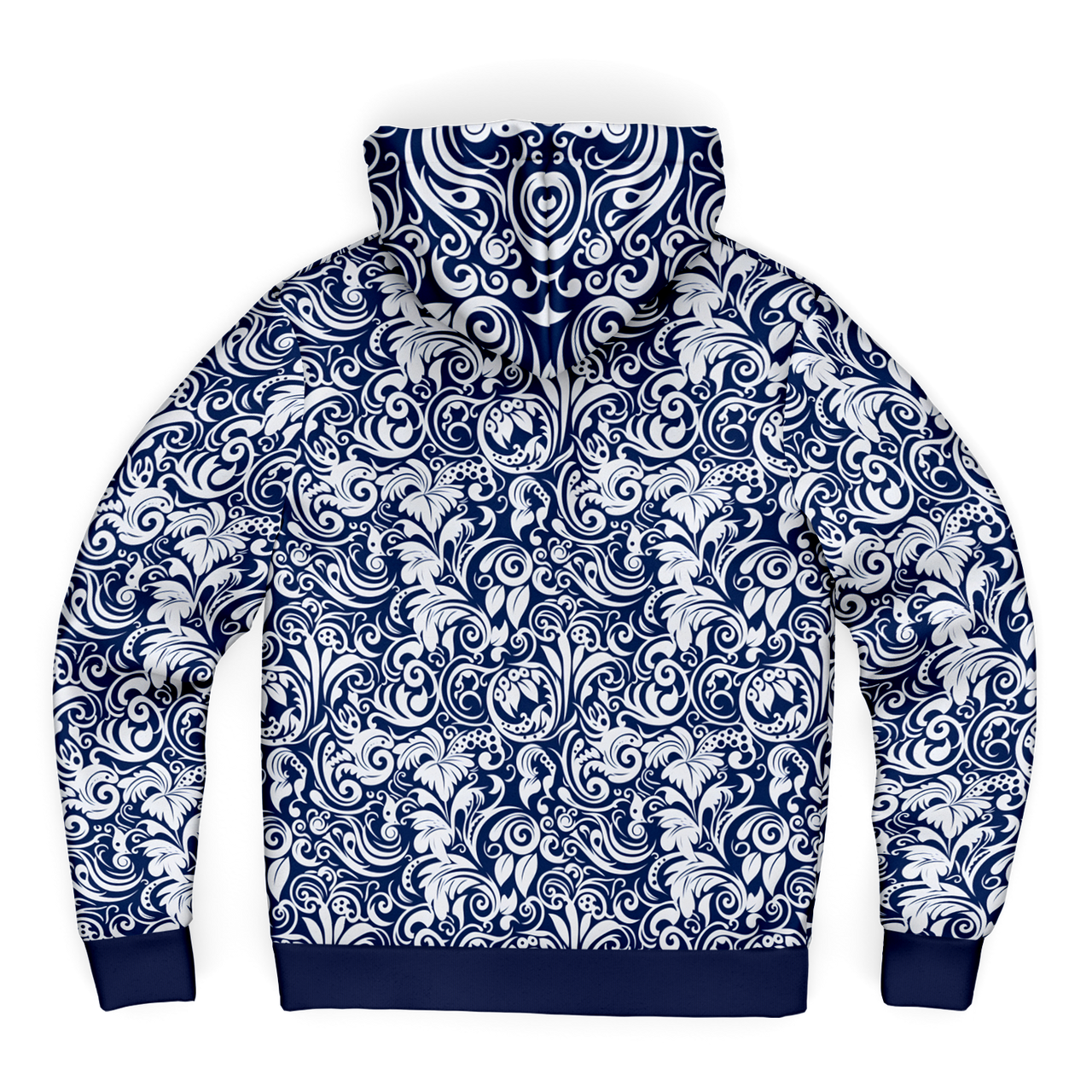 Chokefish™ Microfleece Zip-Up Hoodie Maori-005-2B