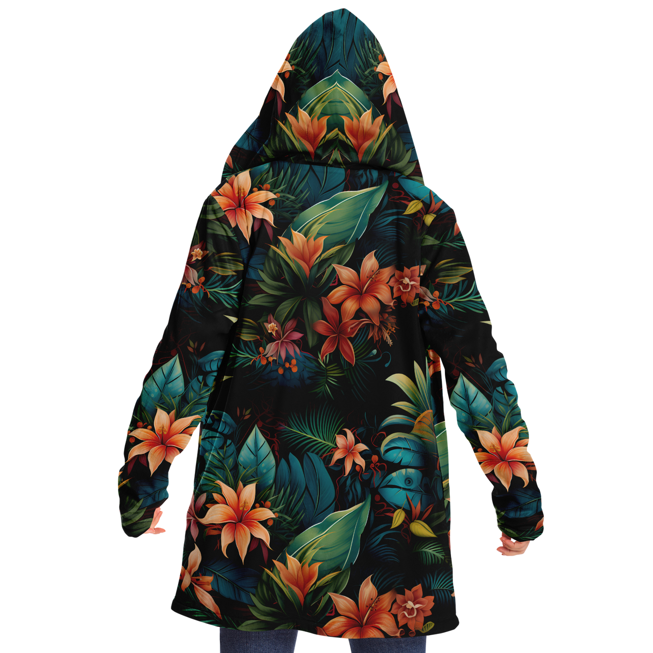 Chokefish™ Floral Cloaks Unisex-005-2B