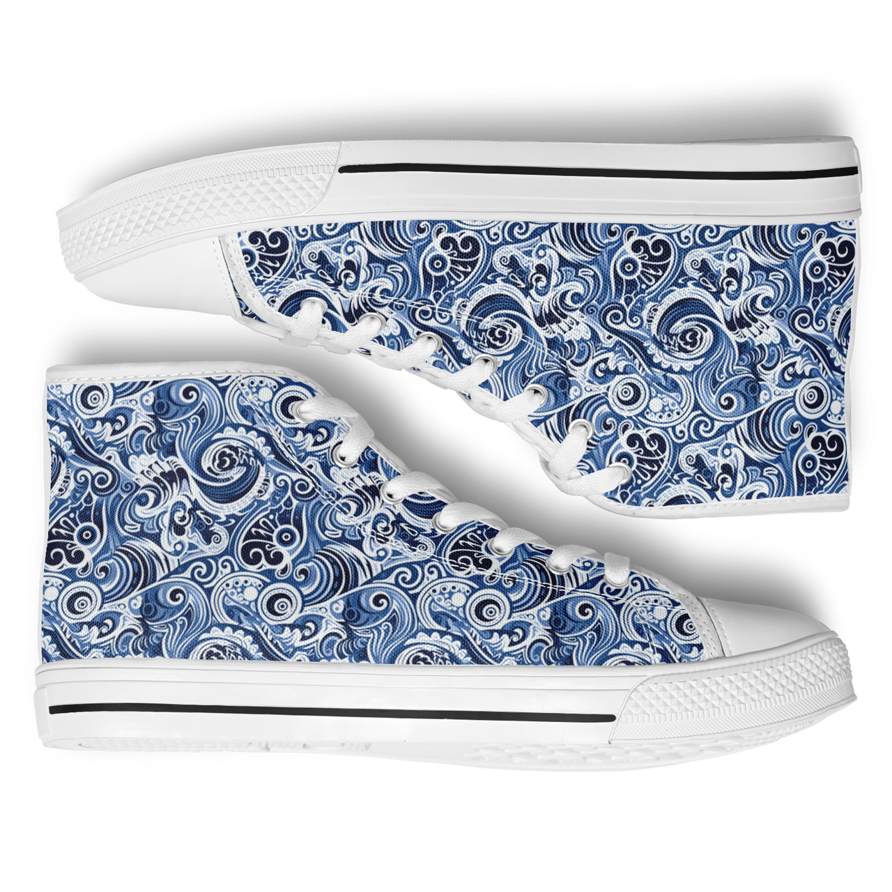 Chokefish™ Urban Peak Retro High Tops-Maori-002