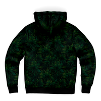 Chokefish™ Microfleece Zip-Up Hoodie Cannabis-004