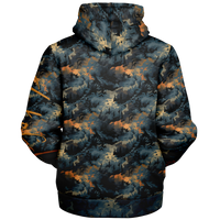 Chokefish™ Microfleece Zip-Up Hoodie Camouflage-003B