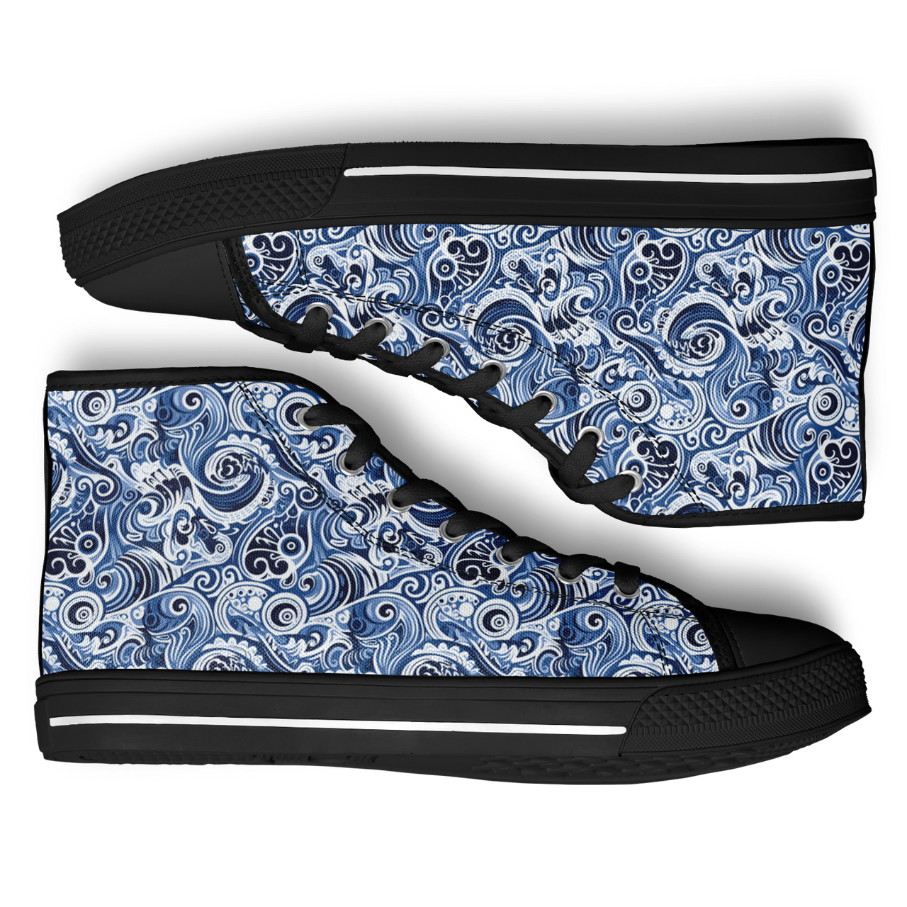 Chokefish™ Urban Peak Retro High Tops-Maori-002-2