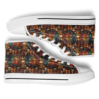 Chokefish™ Urban Peak Retro High Tops-Skulls-005