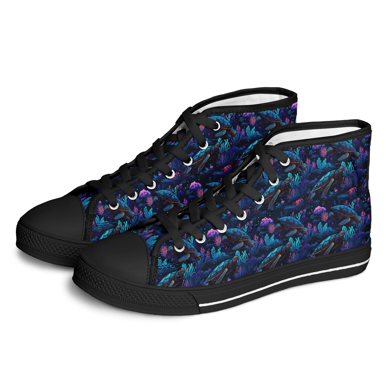 Chokefish™ Urban Peak Retro High Tops-Marine-008-2