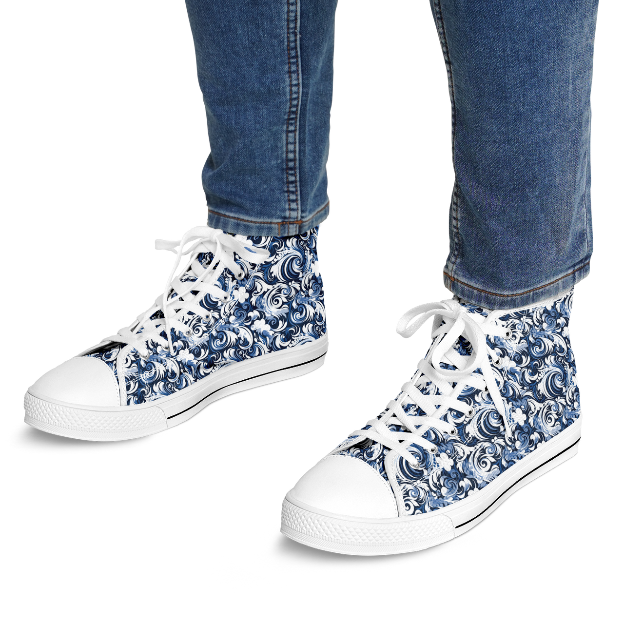 Chokefish™ Urban Peak Retro High Tops-Maori-008