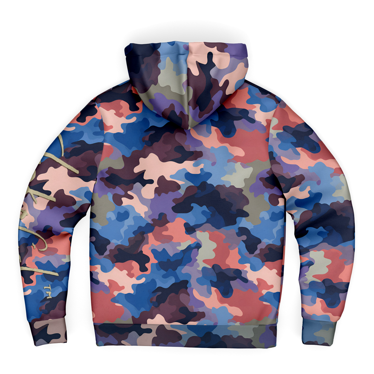 Chokefish™ Microfleece Zip-Up Hoodie Camouflage-004