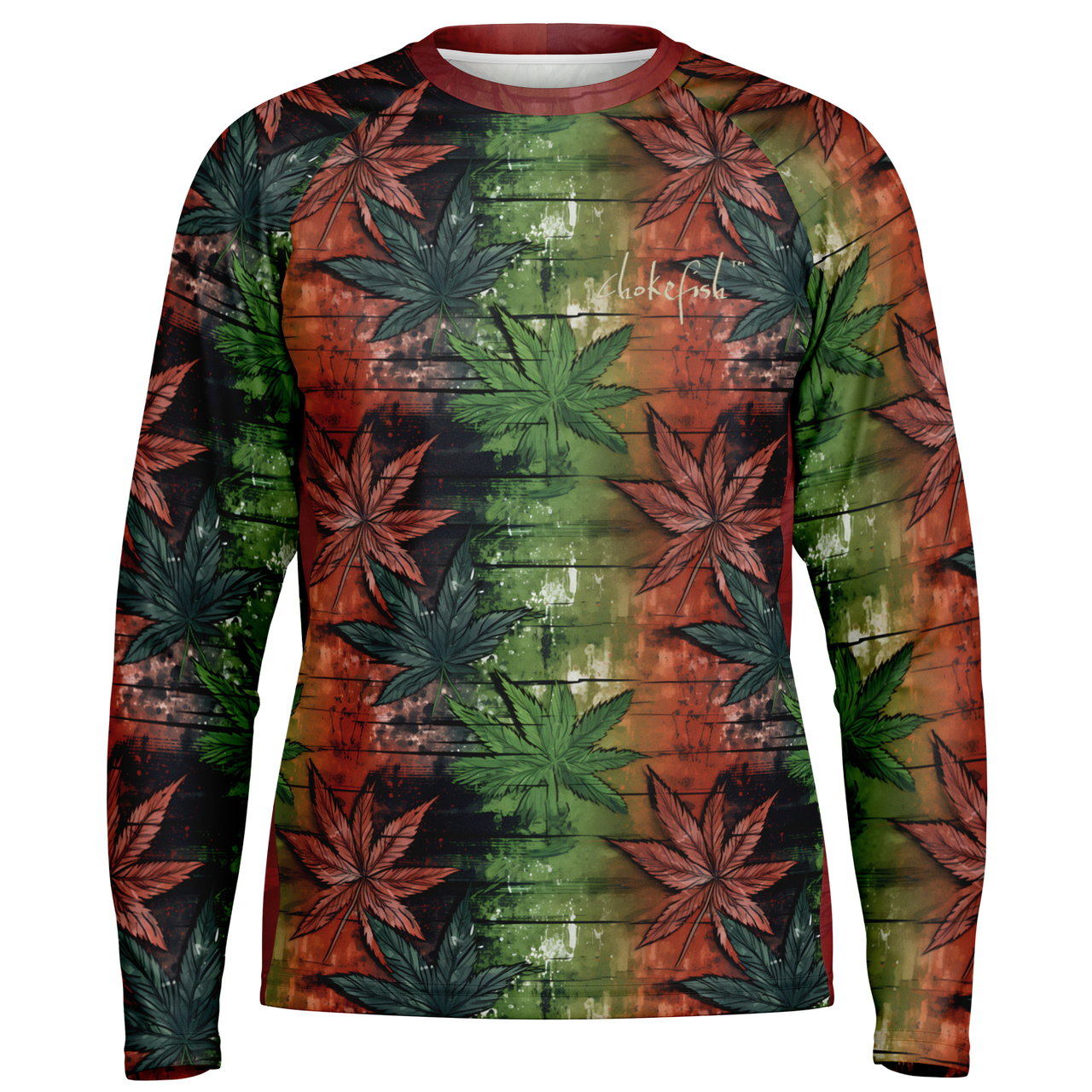 Chokefish™ Long Sleeve Every Day All Weather Cannabis Shirt Men's-002