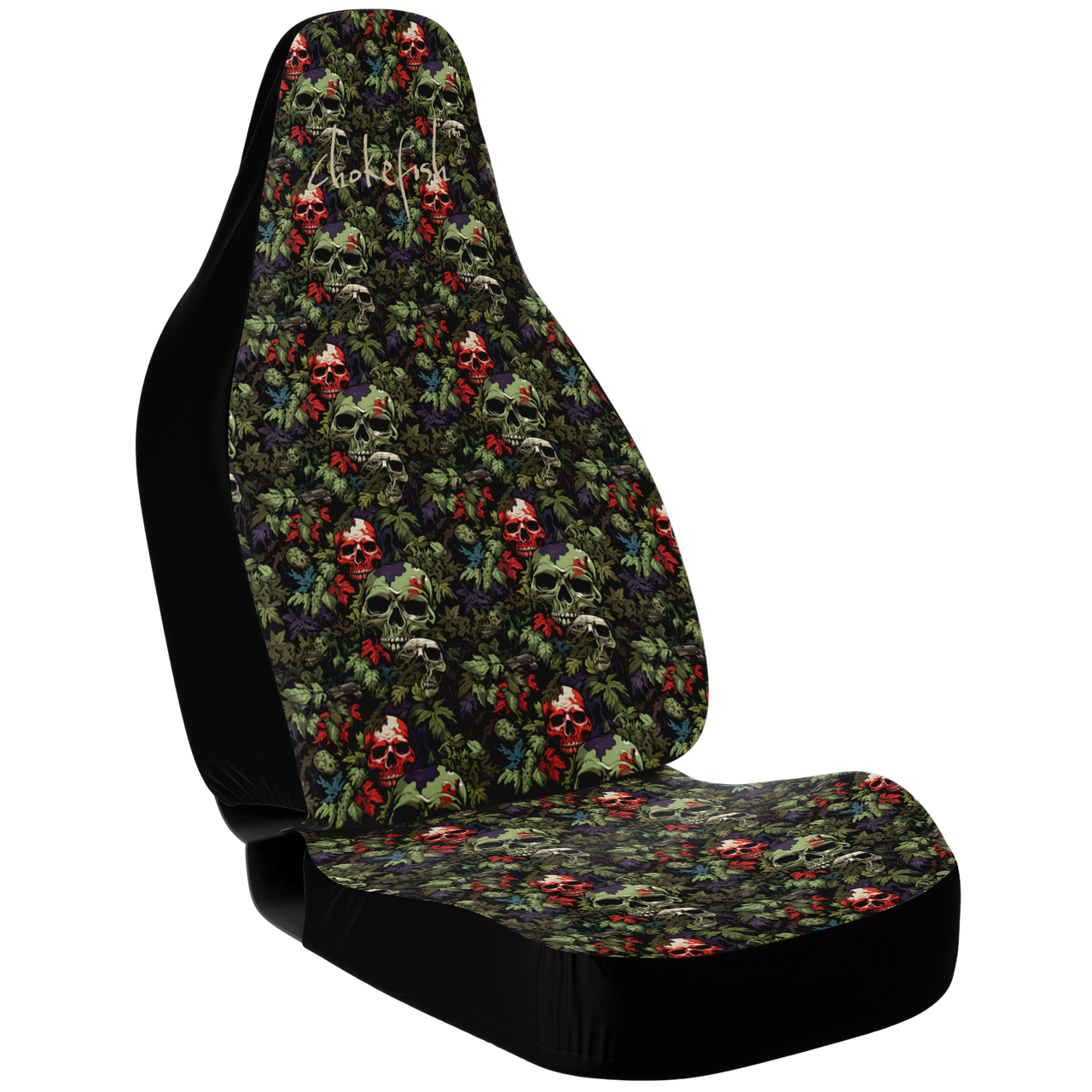 Chokefish™ Skulls Seat Covers Unisex-024