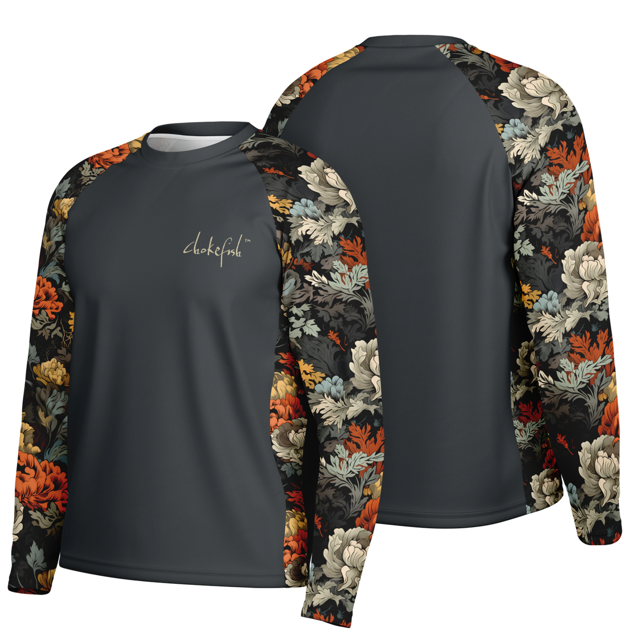 Chokefish™ Long Sleeve Every Day All Weather Floral Shirt Men's-018