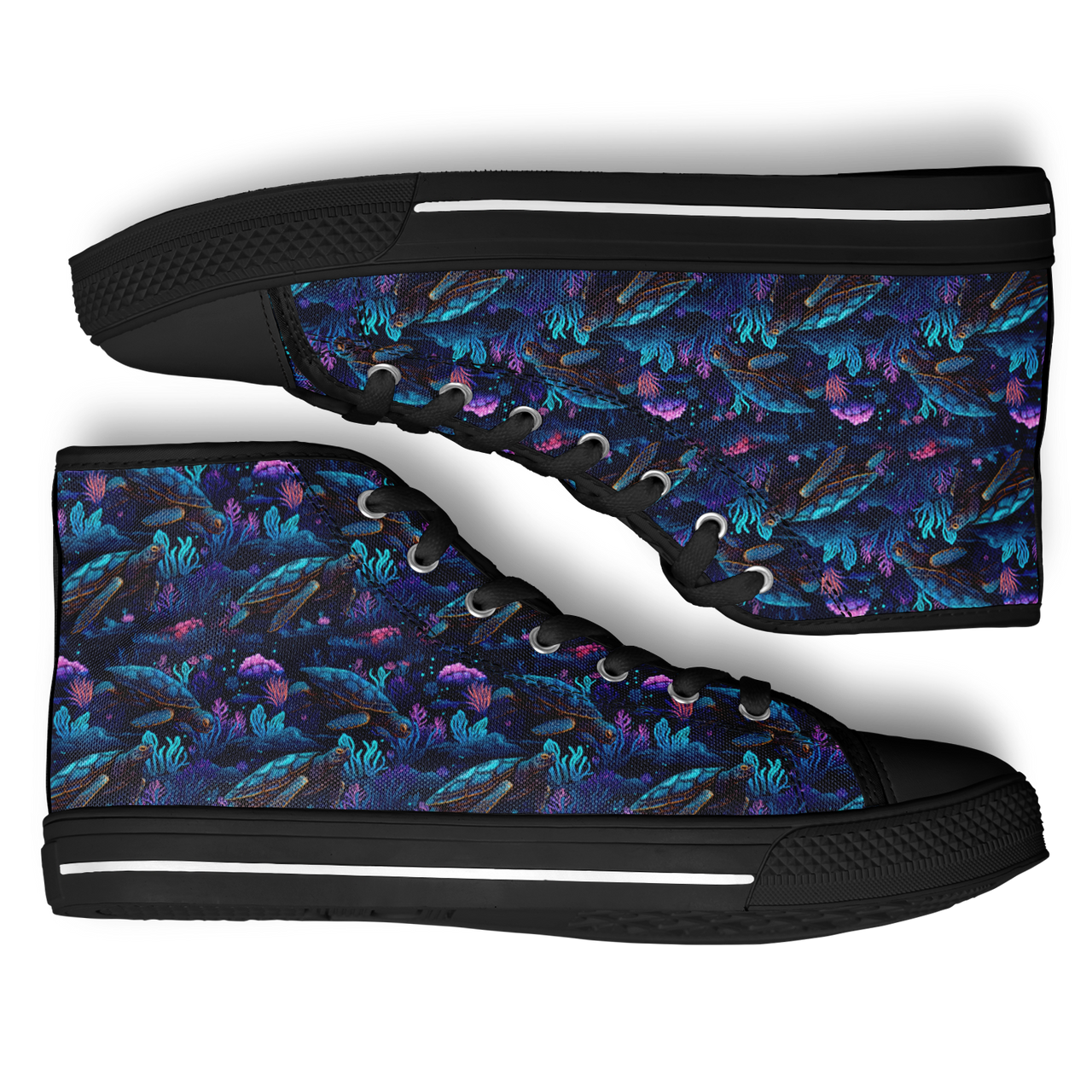 Chokefish™ Urban Peak Retro High Tops-Marine-008-2