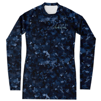 Chokefish™ Long Sleeve Rashguard Camouflage Woman's Shirt-014