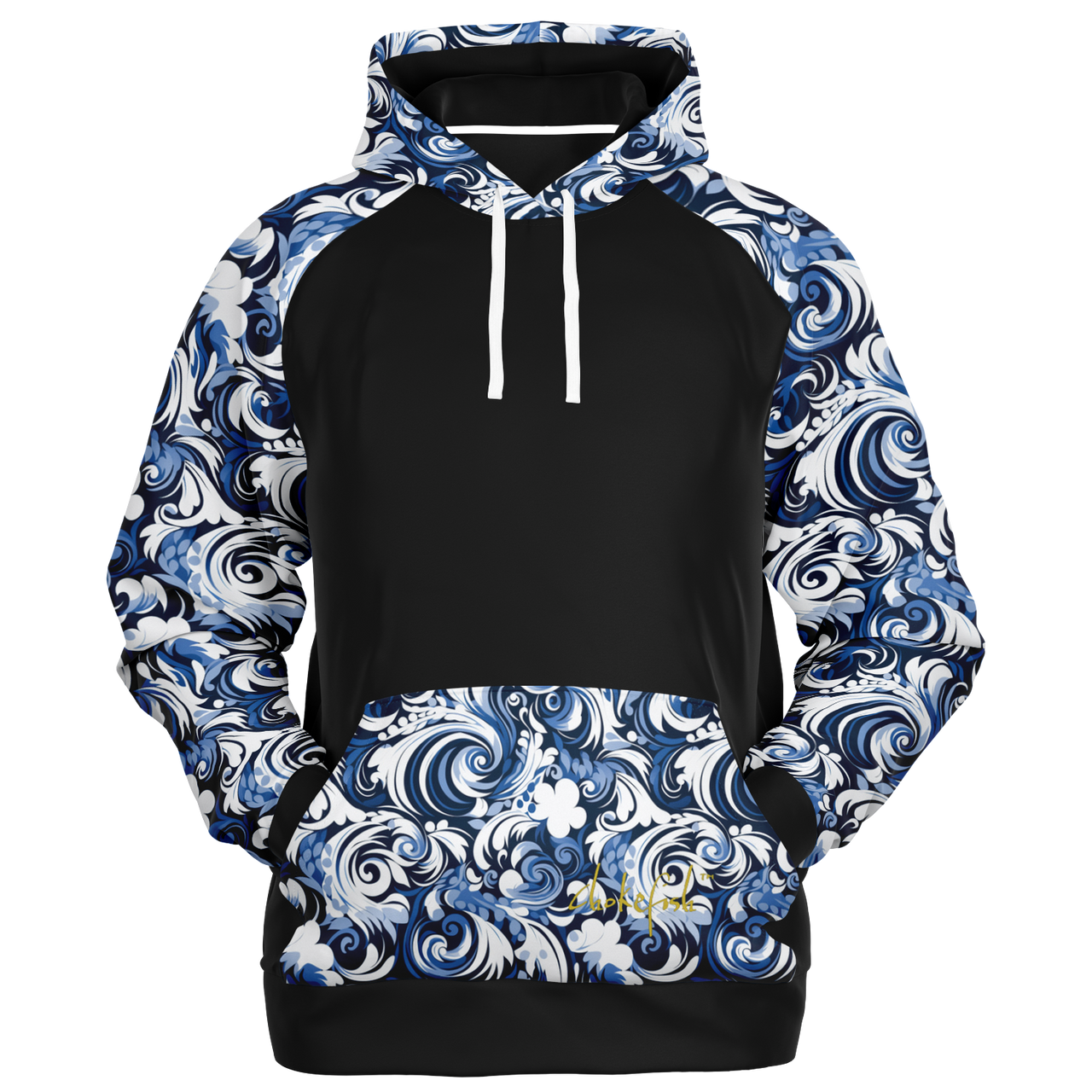 Chokefish™ Maori-Tribal Raglan Remix - 008B