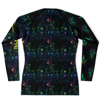 Chokefish™ Long Sleeve Rashguard Cannabis Men's Shirt-014