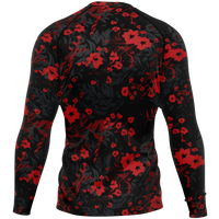 Chokefish™ Long Sleeve Rashguard Floral Men's Shirt-001