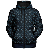 Chokefish™ Microfleece Zip-Up Hoodie Sun&Saltwater-003SEB