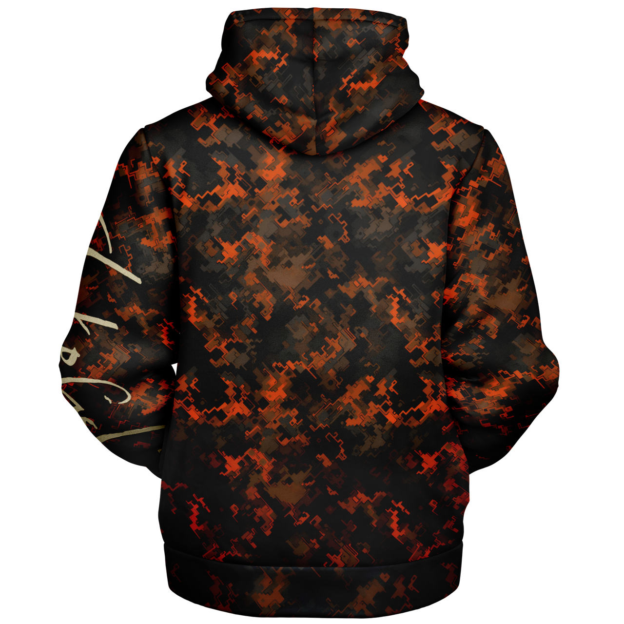 Chokefish™ Microfleece Zip-Up Hoodie Camouflage-015B