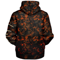 Chokefish™ Microfleece Zip-Up Hoodie Camouflage-015B