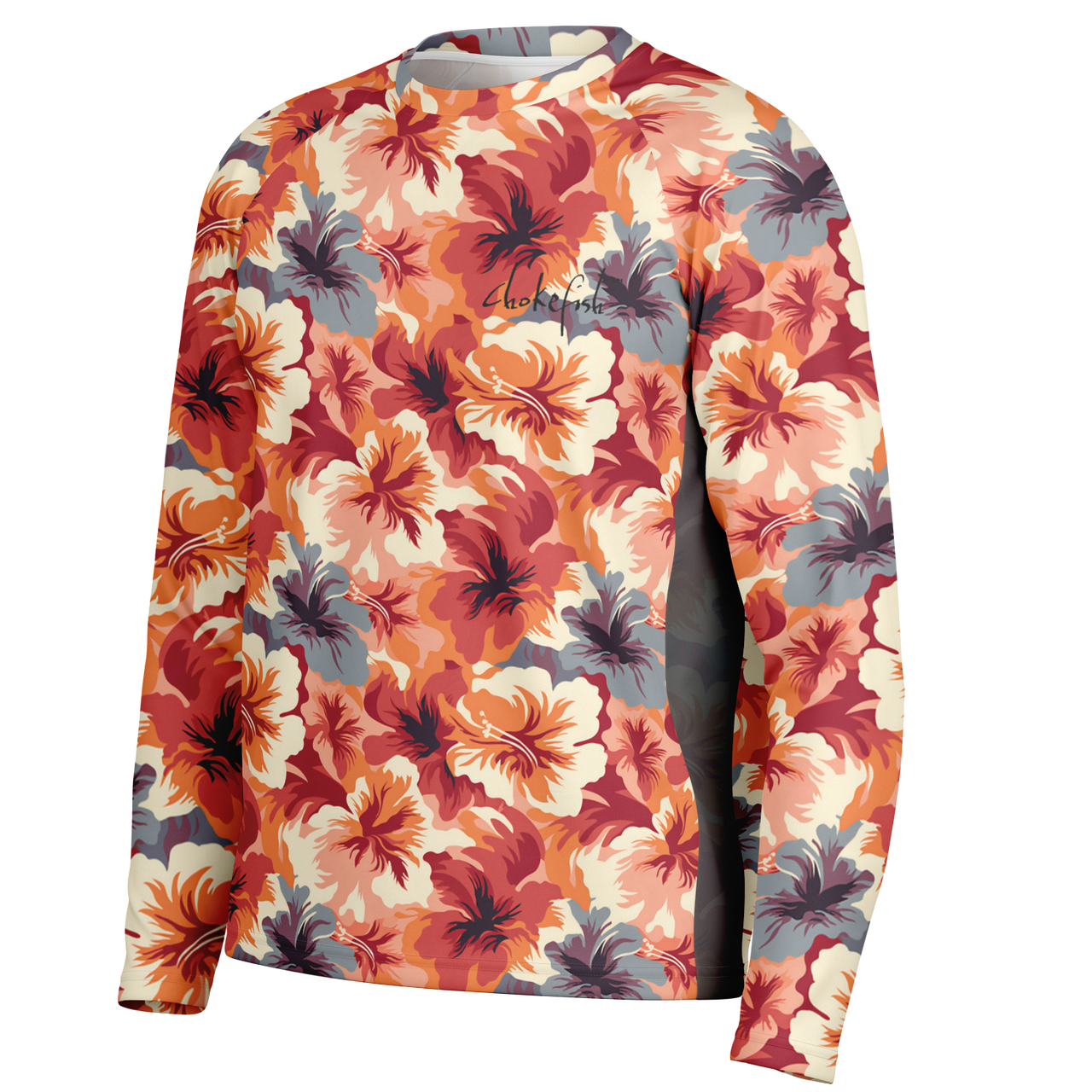 Chokefish™ Long Sleeve Every Day All Weather Floral Shirt Men's-017