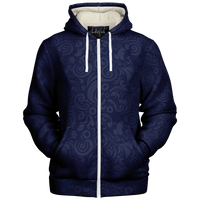 Chokefish™ Microfleece Zip-Up Hoodie Maori-009