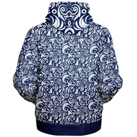 Chokefish™ Microfleece Zip-Up Hoodie Maori-003-2