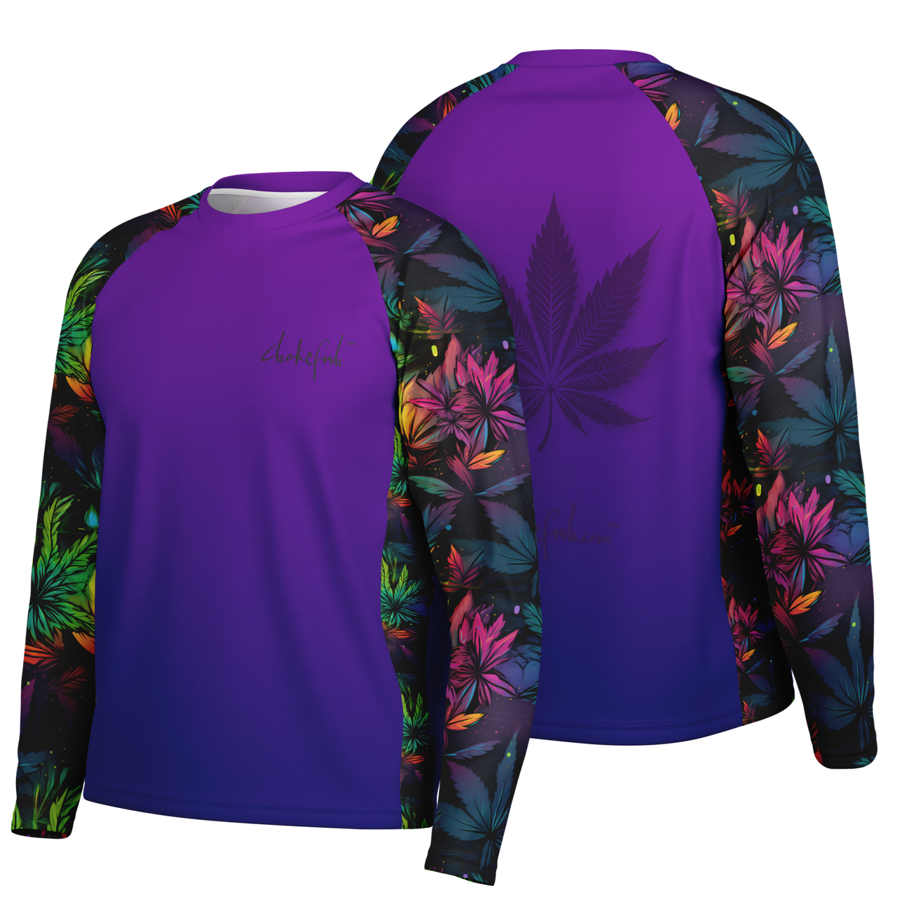Chokefish™ Long Sleeve Every Day All Weather Cannabis Shirt Men's-028 - SLE