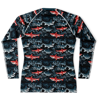 Chokefish™ Long Sleeve Rashguard Marine Men's Shirt-002