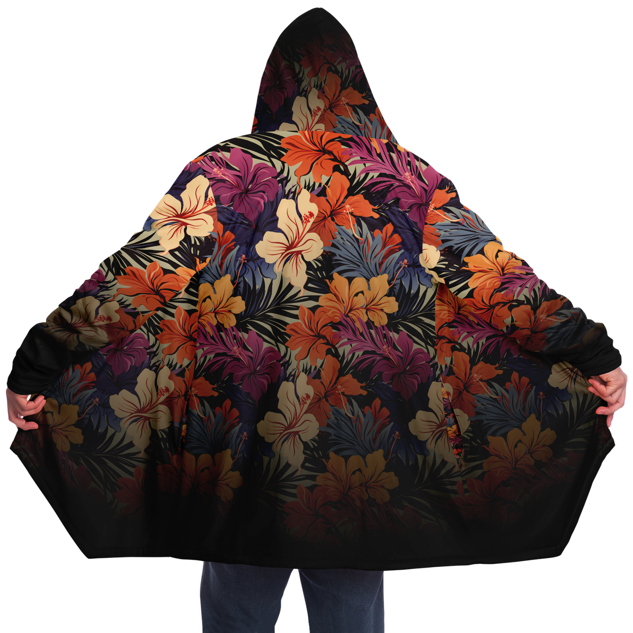 Chokefish™ Floral Cloaks Unisex-008B