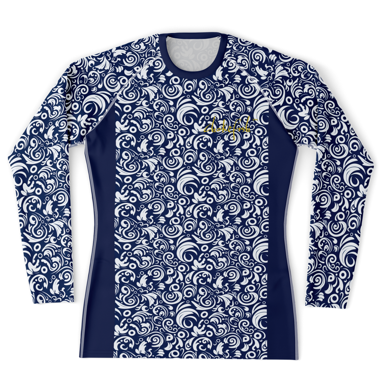 Chokefish™ Long Sleeve Rashguard Maori Men's Shirt-011