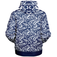Chokefish™ Microfleece Zip-Up Hoodie Maori-006-2B