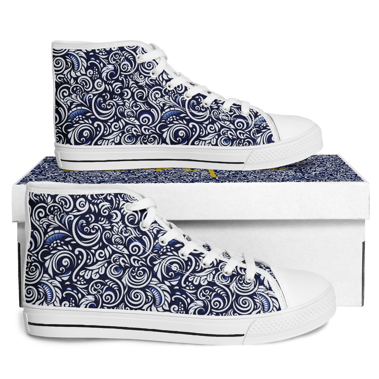 Chokefish™ Urban Peak Retro High Tops-Maori-007
