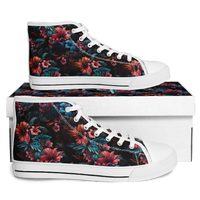 Chokefish™ Urban Peak Retro High Tops-Floral-006