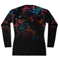 Chokefish™ Long Sleeve Rashguard Floral Men's Shirt-004