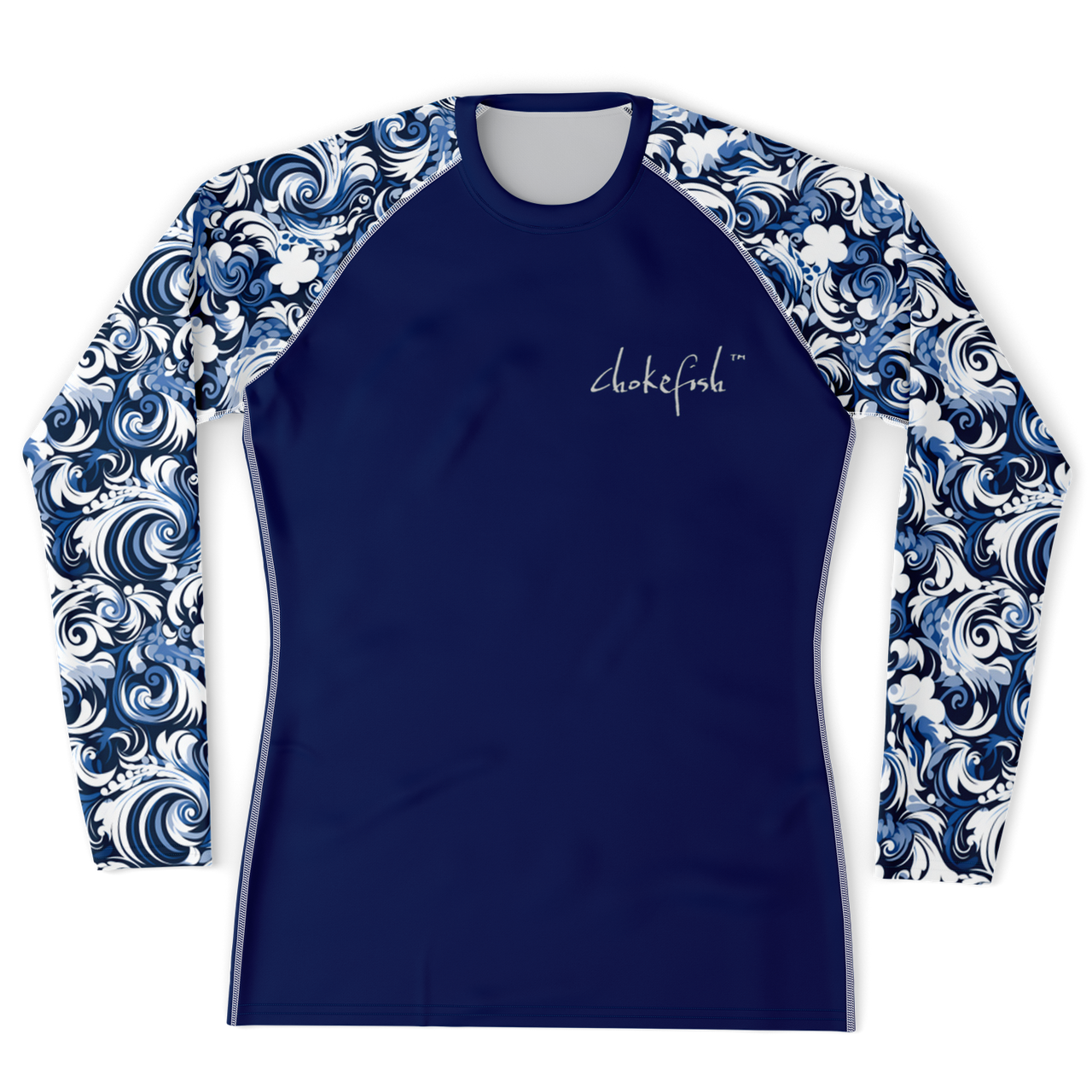 Chokefish™ Long Sleeve Rashguard Maori Men's Shirt-008