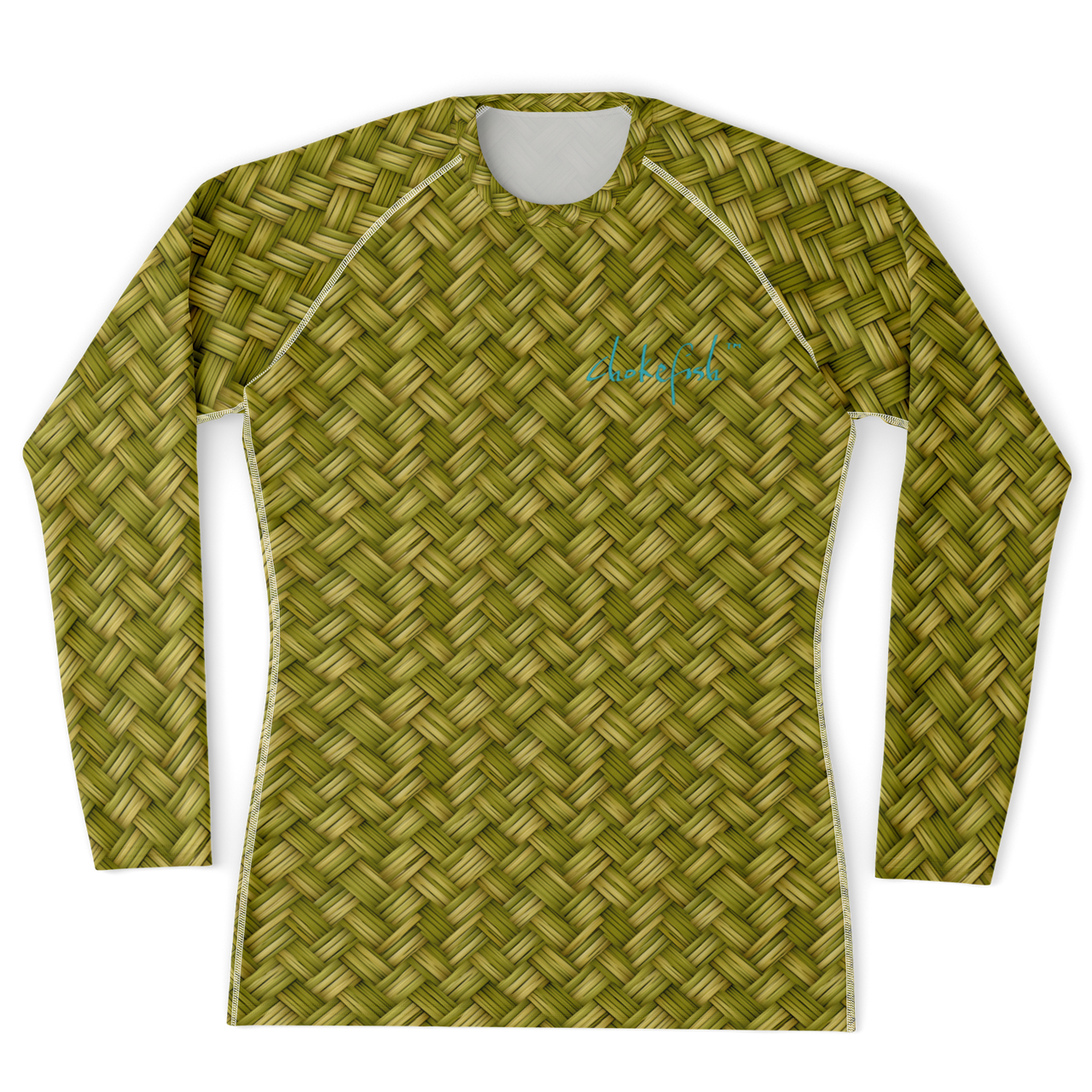 Chokefish™ Long Sleeve Rashguard Textures Men's Shirt-002