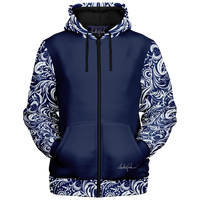 Chokefish™ Microfleece Zip-Up Hoodie Maori-006B