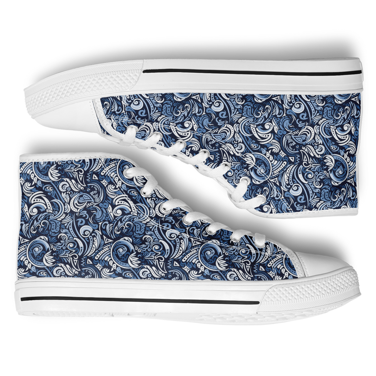 Chokefish™ Urban Peak Retro High Tops-Maori-004