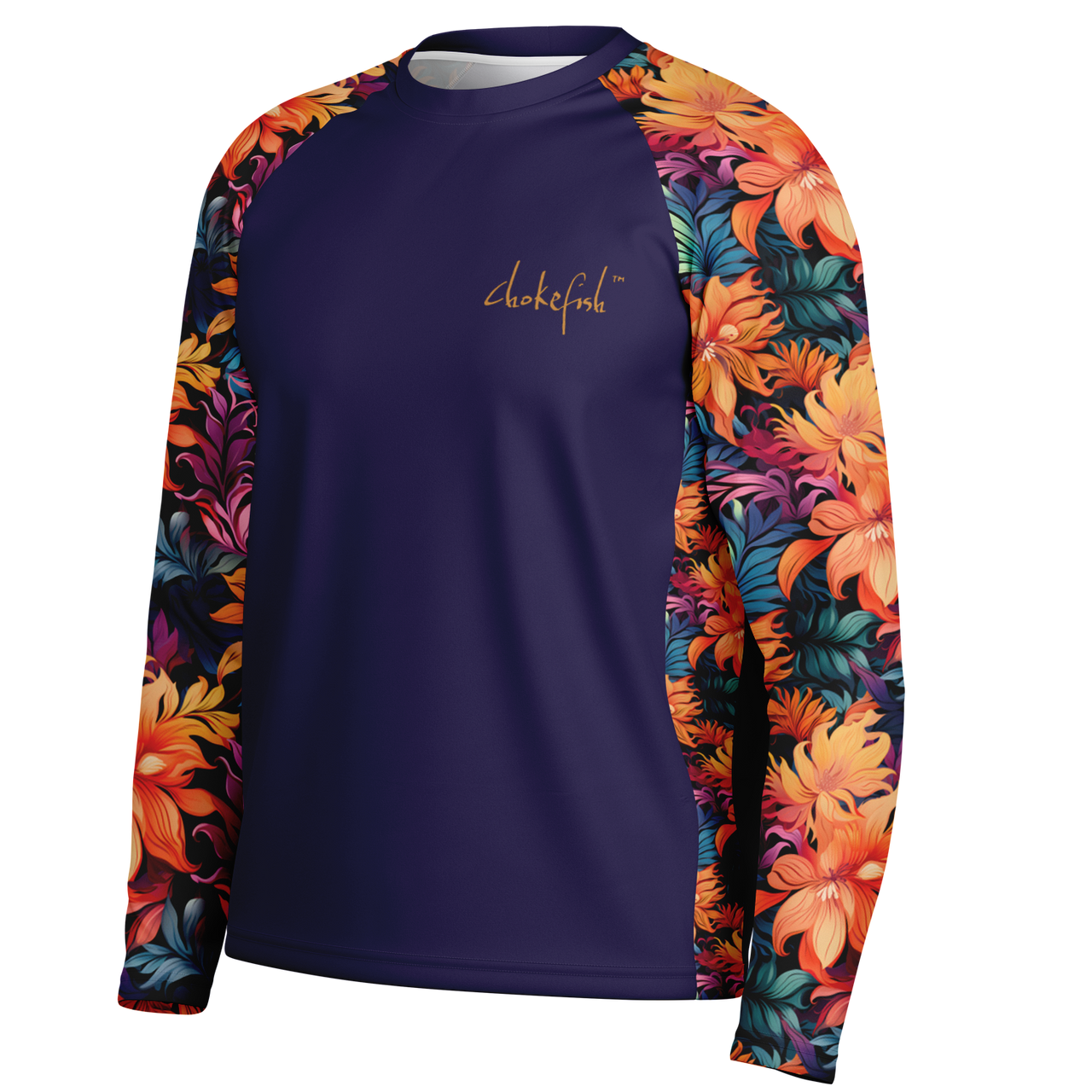 Chokefish™ Long Sleeve Every Day All Weather Floral Shirt Men's-016 - SLE