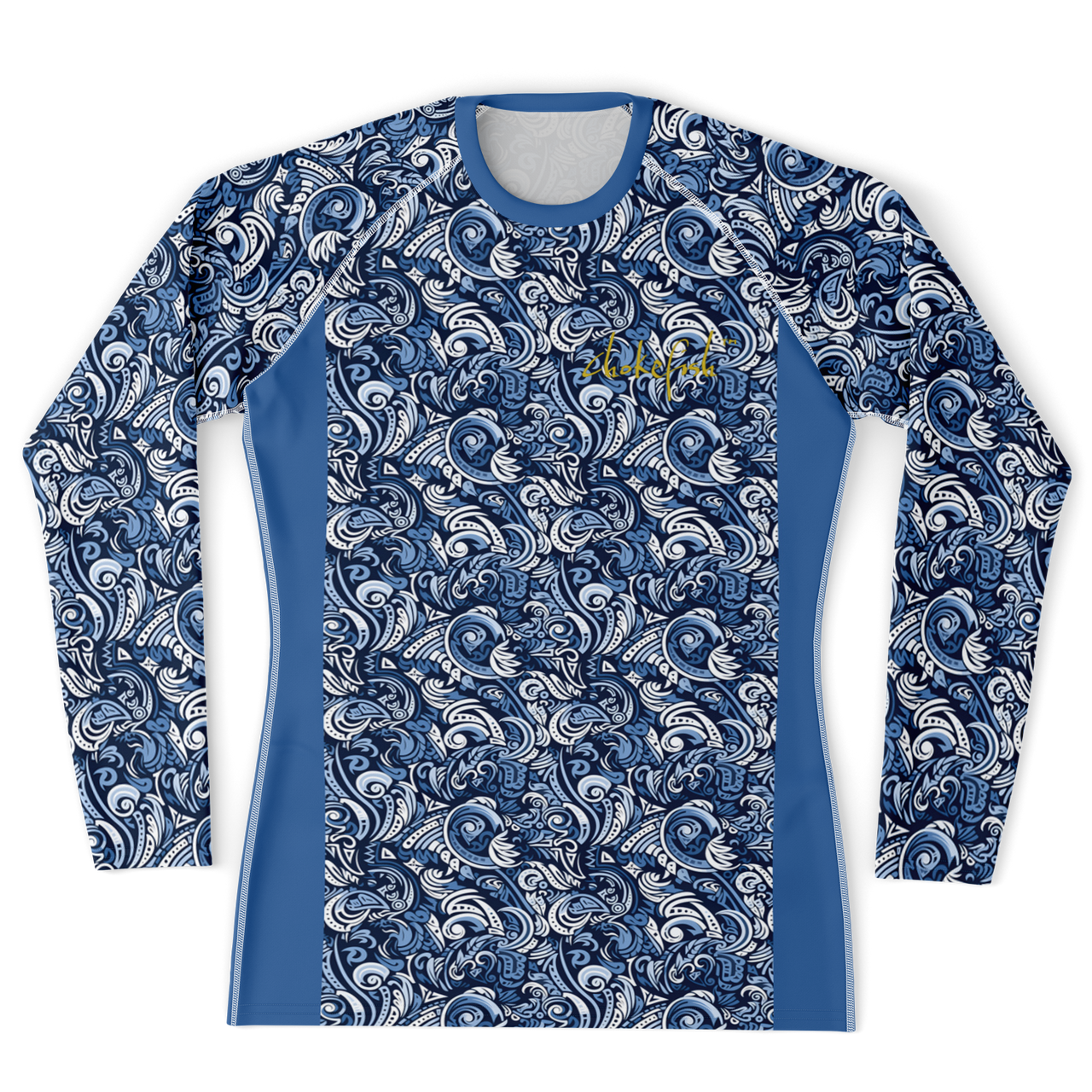 Chokefish™ Long Sleeve Rashguard Maori Men's Shirt-012