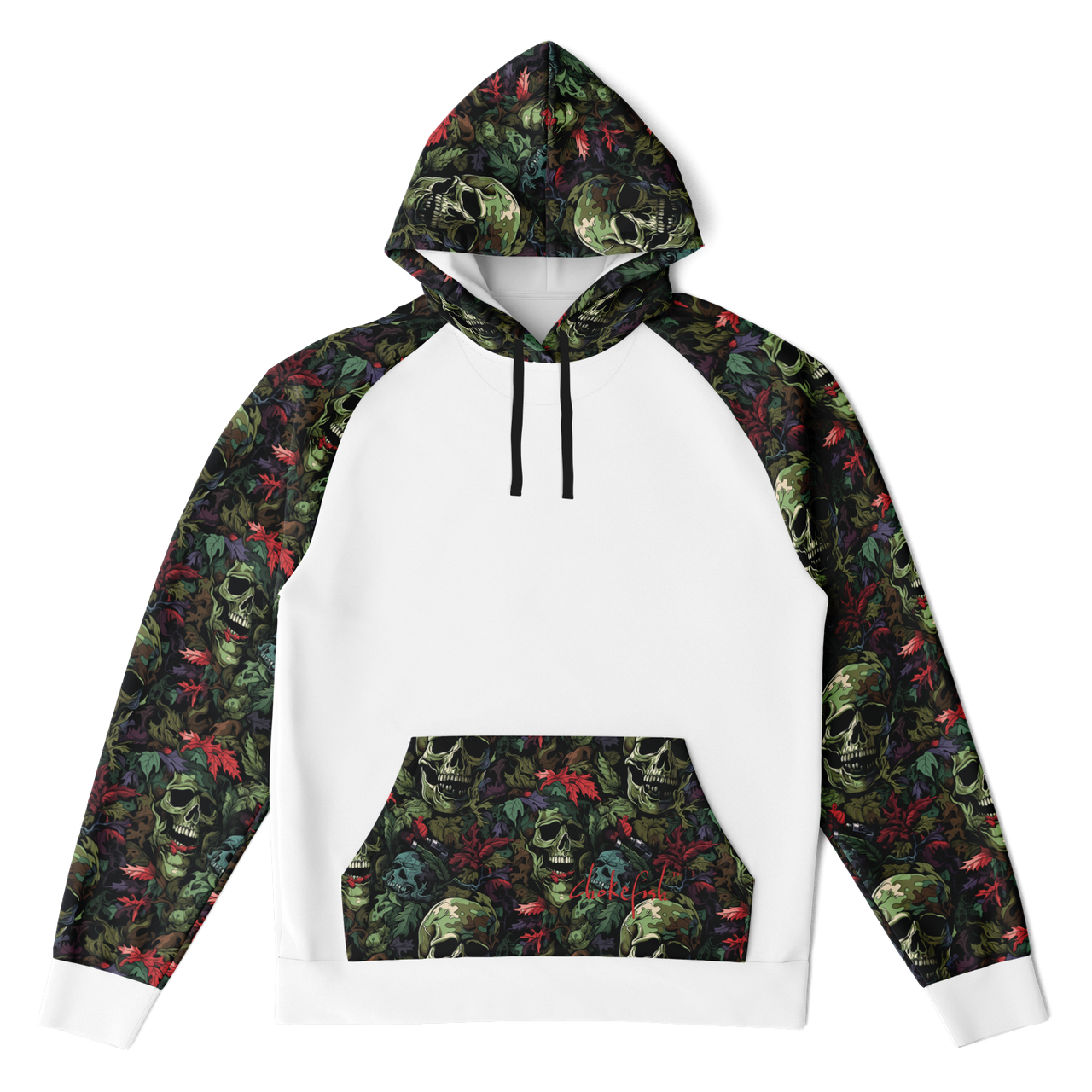 Chokefish™ Skulls Raglan Remix - 008W