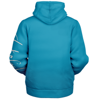 Chokefish™ Microfleece Zip-Up Hoodie Solid Colors-003B