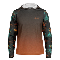 Chokefish™ Long Sleeve Every Day All Weather Hooded Shirt Men's-Motocross-001