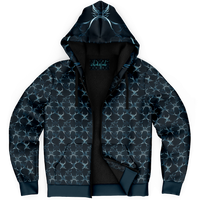Chokefish™ Microfleece Zip-Up Hoodie Sun&Saltwater-003SEB