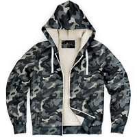 Chokefish™ Microfleece Zip-Up Hoodie Camouflage-007