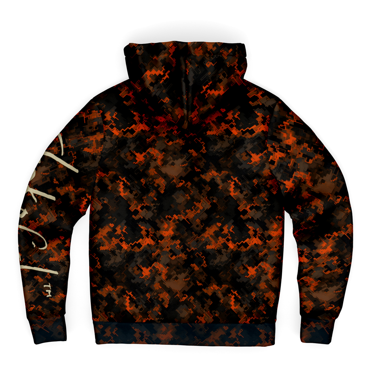 Chokefish™ Microfleece Zip-Up Hoodie Camouflage-015B