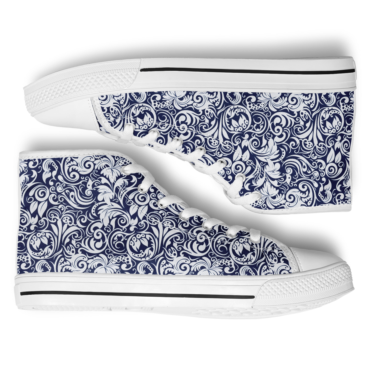 Chokefish™ Urban Peak Retro High Tops-Maori-005