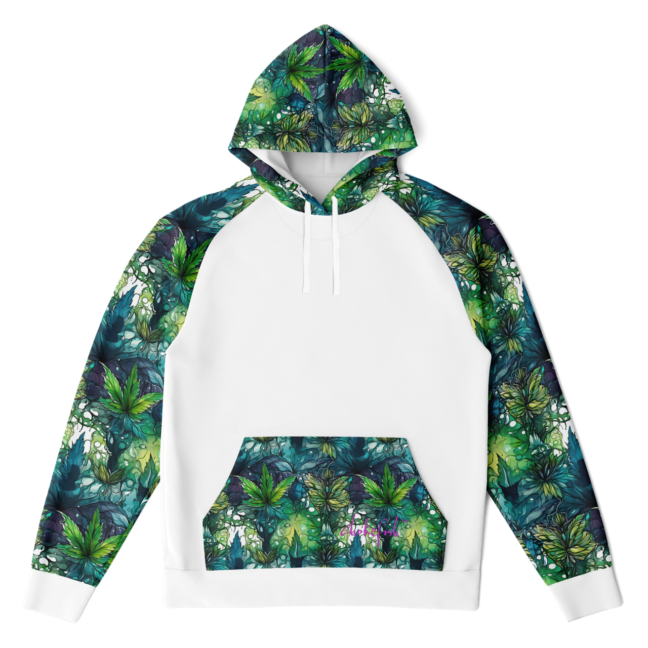Chokefish™ Cannabis Raglan Remix-017W