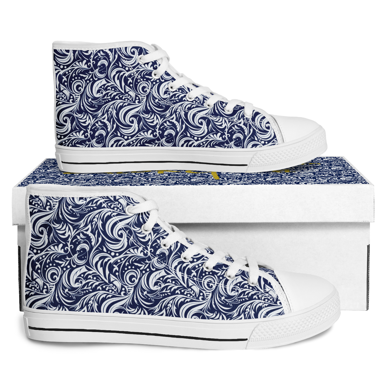 Chokefish™ Urban Peak Retro High Tops-Maori-006
