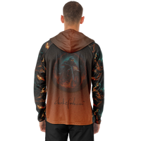 Chokefish™ Long Sleeve Every Day All Weather Hooded Shirt Men's-Motocross-001