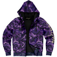 Chokefish™ Microfleece Zip-Up Hoodie Camouflage-013B