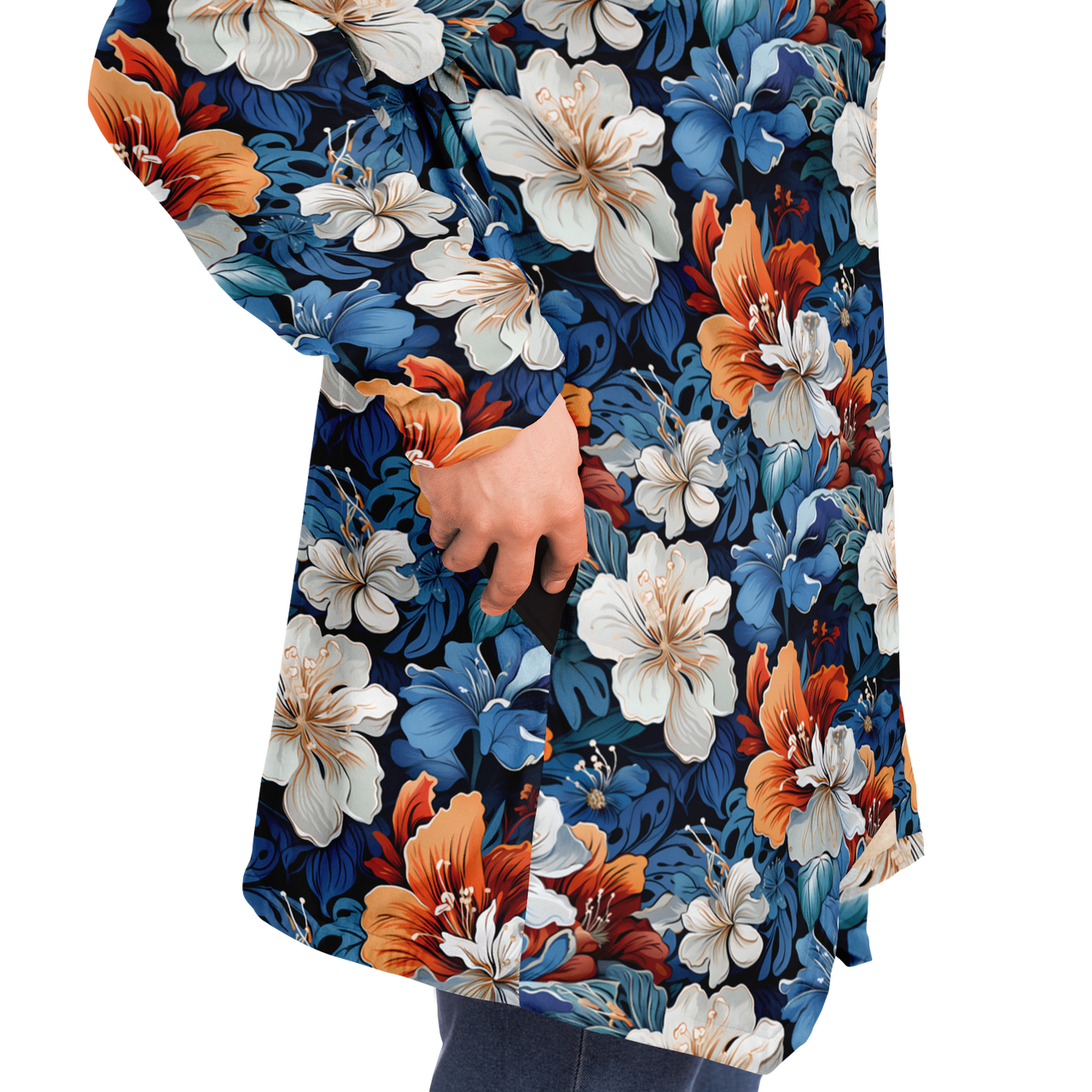 Chokefish™ Floral Cloaks Unisex-013W